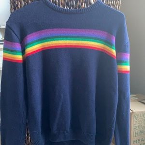 rainbow sweater